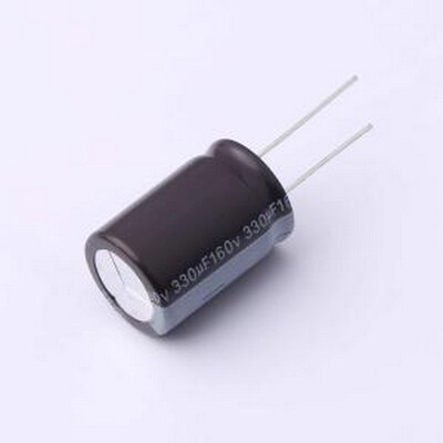 RXB331M2CBK-1825 直插铝电解电容 330uF ±20% 160V 插件,D18xL2