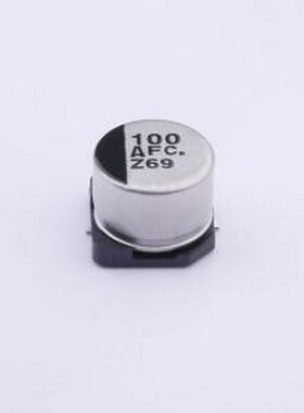EEEFC1A101P 贴片型铝电解电容 100uF ±20% 10V SMD,D8xL6.2mm