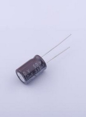 01EC1315 直插铝电解电容 330uF ±20% 50V 插件,D10xL16mm