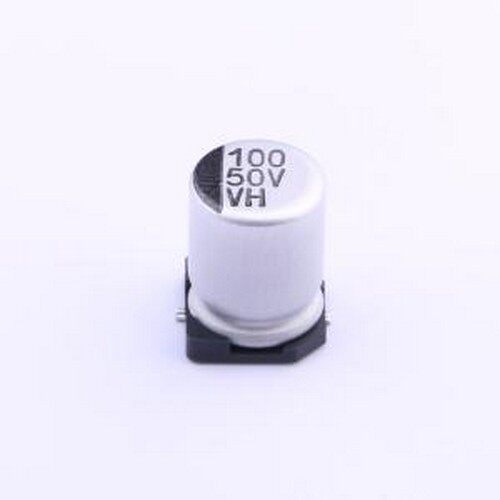 VH1H101MF105000CE0 贴片型铝电解电容 100uF ±20% 50V SMD,D8xL