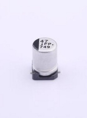 EEEFPJ470UAR 贴片型铝电解电容 47uF ±20% 6.3V SMD,D4xL5.8mm