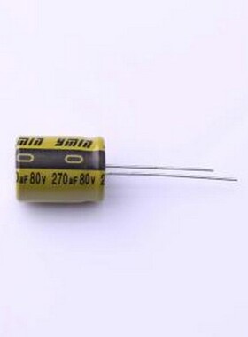 LKML1601K271MF 直插铝电解电容 270uF ±20% 80V 插件,D12.5xL16