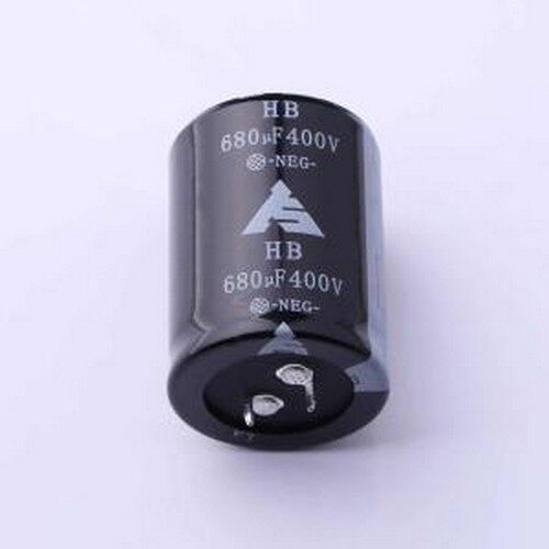 HBG681M35045JVA 牛角型电解电容 680uF ±20% 400V 插件,D35xL45