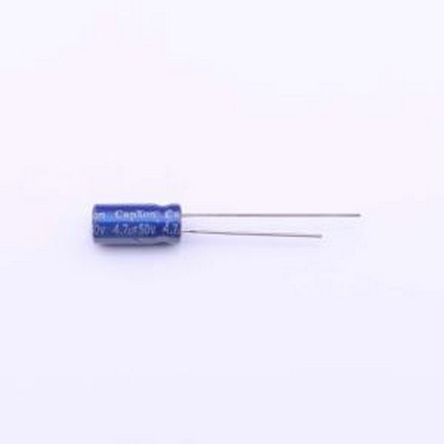 FE4R7M050C110A 直插铝电解电容 4.7uF ±20% 50V 插件,D5xL11mm