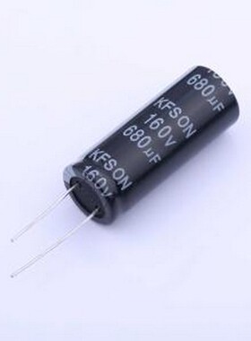 KF681M16018*45A 直插铝电解电容 680uF ±20% 160V 插件,D18xL45