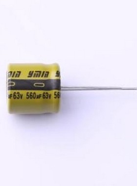 LKMI1601J561MF 直插铝电解电容 560uF ±20% 63V 插件,D16xL16mm