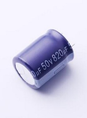 ERS1HM821L20C36T 直插铝电解电容 820uF 50V 插件,D16xL20mm
