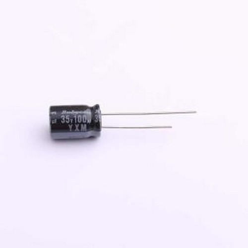 35YXM100MEFR8X11.5 直插铝电解电容 100uF ±20% 35V 插件,D8xL1
