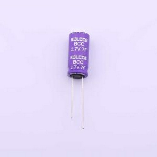 BCC2R7M705YS1020A2NS01 超级电容器 7F ±20% 2.7V 插件,P=5mm