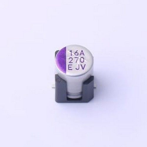 25PJV270MVB8X10.5 固态电容 270uF ±20% 25V SMD,D8xL10.5mm