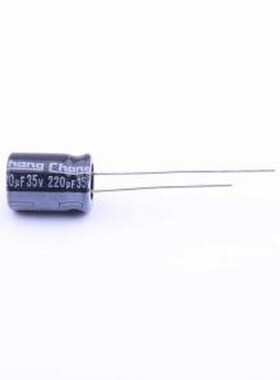 GF1V221MF115A00CV0 直插铝电解电容 220uF ±20% 35V 插件,D8xL1