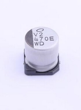 UWD1E471MCL1GS 贴片型铝电解电容 470uF ±20% 25V SMD,D10xL10m