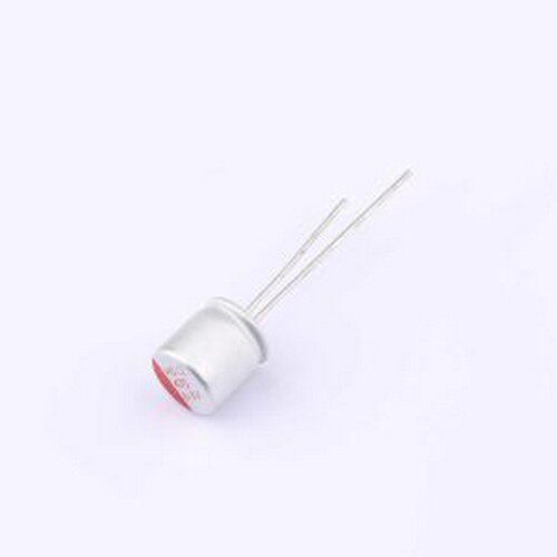 HS0J477M0808PC 固态电容 470uF ±20% 6.3V 插件,D8xL8mm