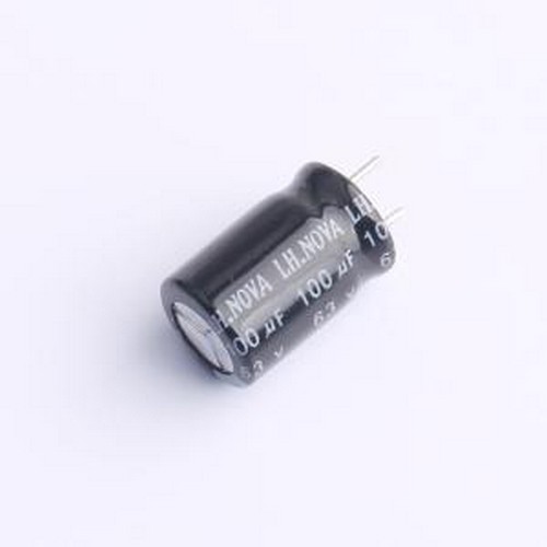 8101LGM0812RXN011C 直插铝电解电容 100uF ±20% 63V 直插,D8xL1