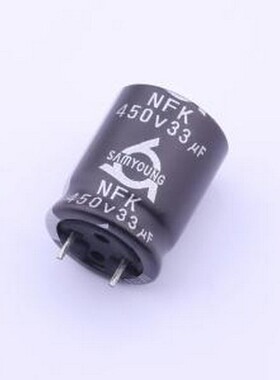 NFK450V33M16*20 3.5CC 直插铝电解电容 33uF ±20% 450V 插件,D1
