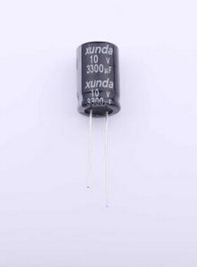 RK3381AMJ212RB 直插铝电解电容 3300uF ±20% 10V 插件,D13xL21m