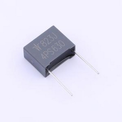4PS823J2J6AA615MA1 聚丙烯膜电容(CBB) 82nF ±5% 630V 插件,P=1
