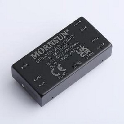 URD480512LD-20WR3 电源模块 URD480512LD-20WR3 DIP,50.8x25.4mm