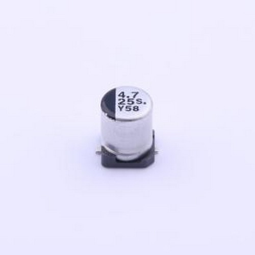 EEE1EA4R7AR 贴片型铝电解电容 4.7uF ±20% 25V SMD,D4xL5.4mm