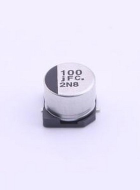 EEEFC0J101P 贴片型铝电解电容 100uF ±20% 6.3V SMD,D6.3xL5.4m