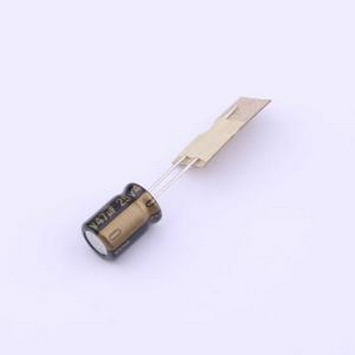 RFS-25V470MG3#-T8 直插铝电解电容 47uF ±20% 25V 插件,D8xL11.