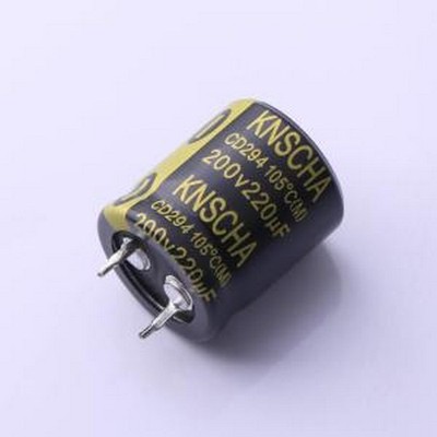 CD294220UF200V109 牛角型电解电容 220uF ±20% 200V 插件,D22xL