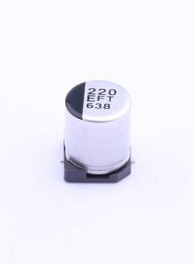 EEEFTE221XAP 贴片型铝电解电容 220uF ±20% 25V SMD,D6.3xL7.7m