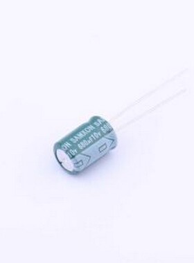 EGF687M1AF12RR 直插铝电解电容 680uF ±20% 10V 插件,D8xL12mm