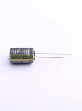 EEUFC1V331 直插铝电解电容 330uF ±20% 35V 插件,D10xL16mm