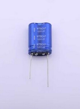 WTR5V51F50-1620L 超级电容器 1.5F -20%~+80% 5.5V 插件,P=11.7m