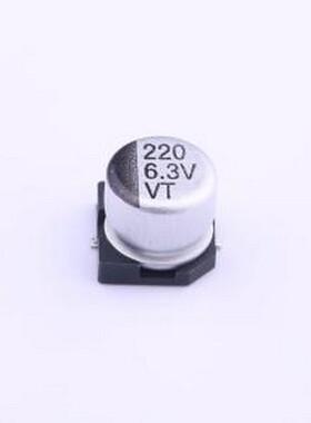VT0J221M-CRE54 贴片型铝电解电容 220uF ±20% 6.3V SMD,D6.3xL5