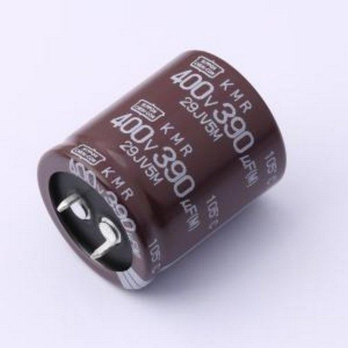 EKMR401VSN391MR35S 牛角型电解电容 EKMR401VSN391MR35S -