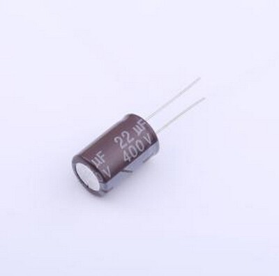 HY2G220M130210CD288 直插铝电解电容 22uF ±20% 400V 插件,D13x