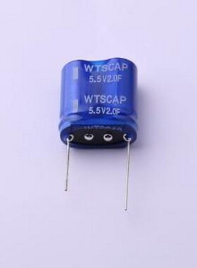 WTR5V52F00Z-2120L2 超级电容器 2F -20%~+80% 5.5V 插件,P=16mm