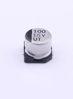 UT1C101M0605VG 贴片型铝电解电容 100uF ±20% 16V SMD,D6.3xL5.