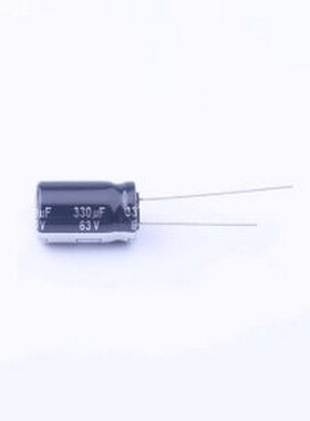 EEUEB1J331 直插铝电解电容 330uF ±20% 63V 插件,D12.5xL20mm