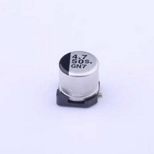 EEE1HA4R7AR 贴片型铝电解电容 4.7uF ±20% 50V SMD,D5xL5.4mm