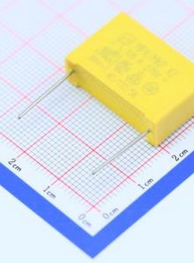 MP2105K27E3S8LC 安规电容 1uF ±10% 275V 等级:X2 插件,P=22.5m