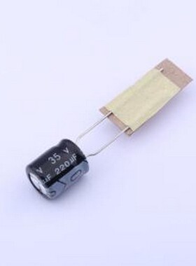 KM221M0350809PV1-D5 直插铝电解电容 220uF ±20% 35V 插件,D8xL