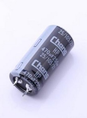 HP2E471MP450S68CV0 牛角型电解电容 470uF ±20% 250V 插件,D22x