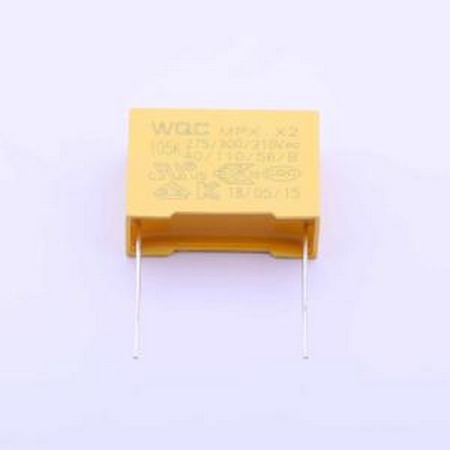 C50Q105KF2L230210 安规电容 等级:X2 1uF ±10% 310V 插件,P=27.