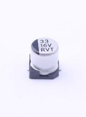 RVT1C330M0505 贴片型铝电解电容 33uF ±20% 16V SMD,D5xL5.4mm