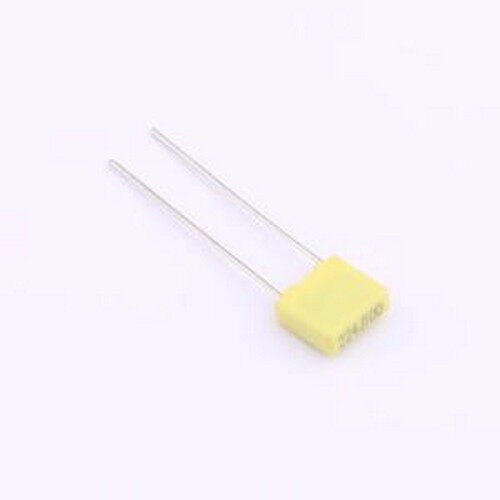 C242A224J05L200A10 聚丙烯膜电容(CBB) 220nF 100V 插件,P=5mm