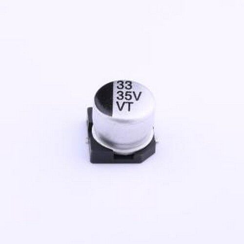 VT1V330M-CRE54 贴片型铝电解电容 33uF ±20% 35V SMD,D6.3xL5.4