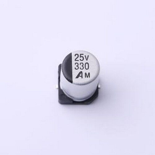 GVM1E331M0607 贴片型铝电解电容 330uF ±20% 25V SMD,D6.3xL7.7