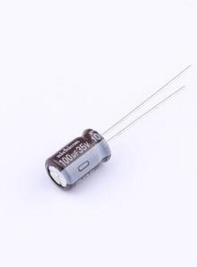 UPM1V101MPD 直插铝电解电容 100uF ±20% 35V 插件,D8xL11.5mm
