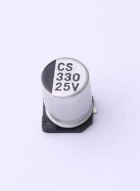 CS1E331M-CRF10 贴片型铝电解电容 330uF ±20% 25V SMD,D8xL10.5