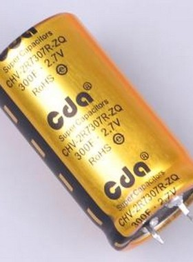 CHV-2R7307R-ZQ-S1 超级电容器 300F -10%~+30% 2.7V 插件,30x55m