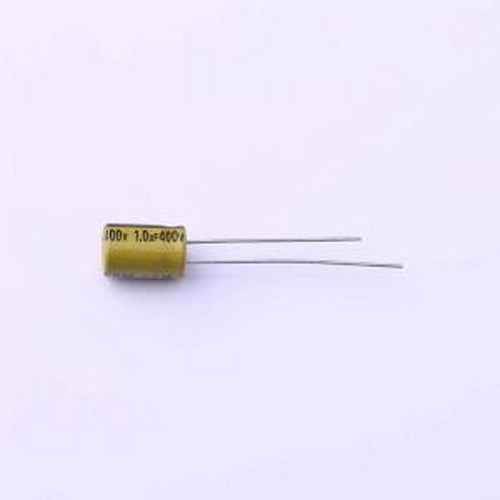 LKMC0902G1R0MF 直插铝电解电容 1uF ±20% 400V 插件,D6.3xL9mm