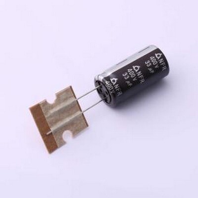 NFR400V33M12.5*25 5.0TP 直插铝电解电容 33uF ±20% 400V 插件,